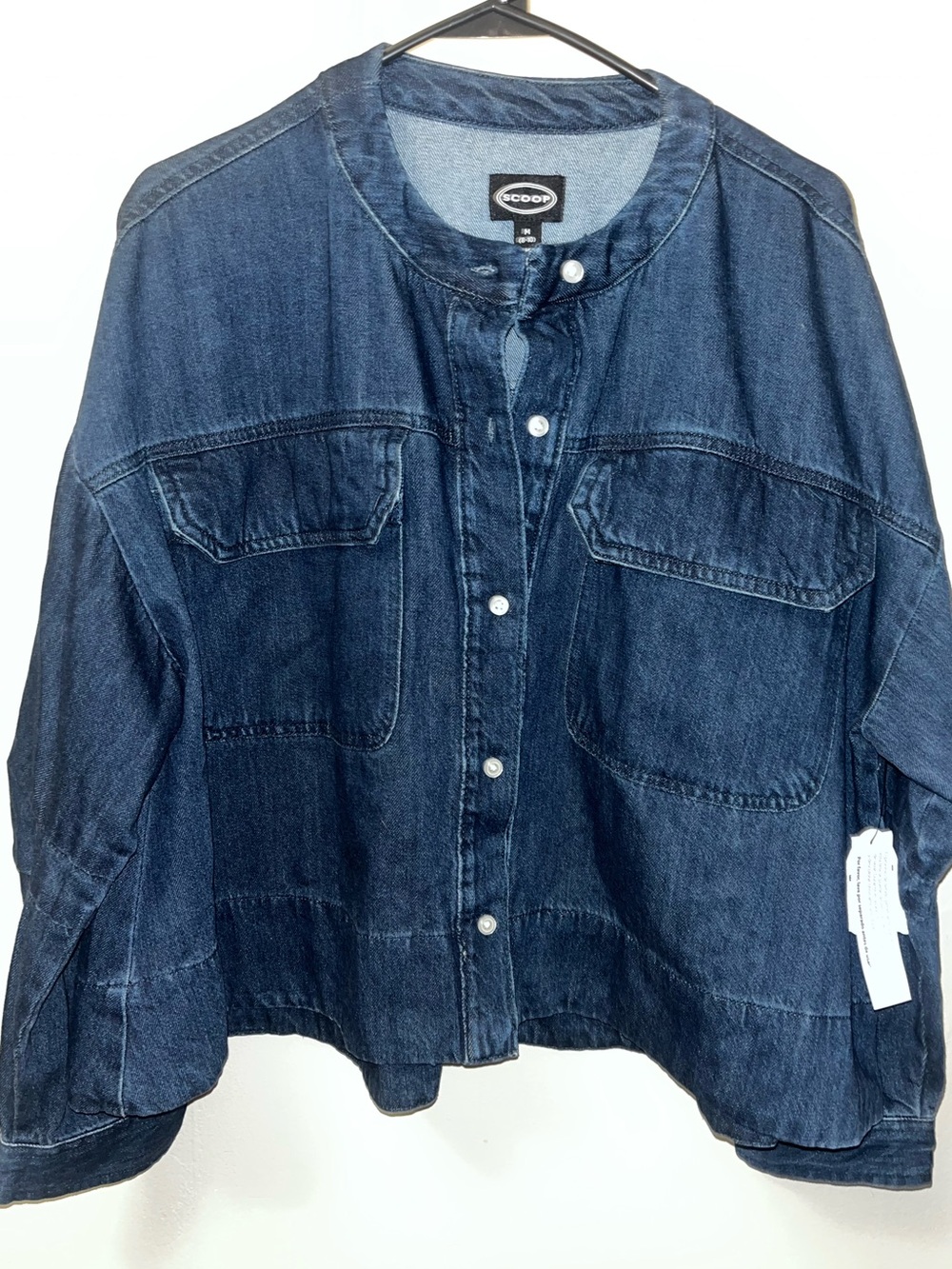 Dark Blue Denim Jacket for Women